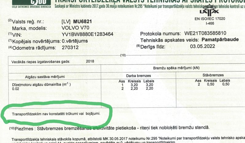 Volvo V70 2.0 D4 (120kw-163z/s) full
