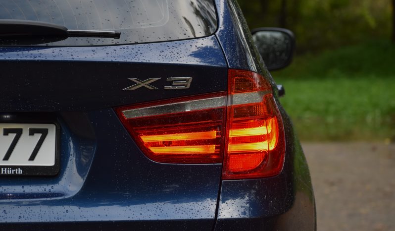 Tikko ievests. BMW X3 xDrive 3.0D (190 kW / 258 ZS). Dīzelis ar automātisko ātrumkārbu. full