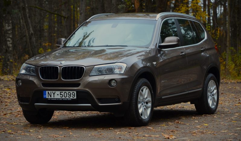 Tikko ievests. BMW X3 Dīzelis ar automātisko ātrumkārbu. full