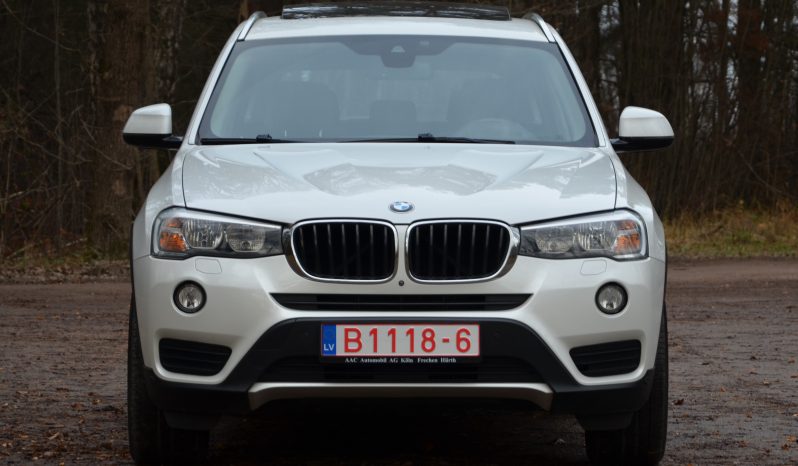 Tikko ievests-BMW X3 X-Drive ar 2.0D B47 (140Kw-190Z/s). Dīzeļa dzinēju un automātisko ātrumkārbu. Krāsa-Baltā pērle full