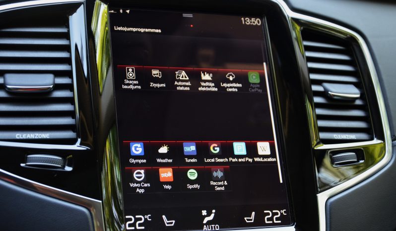 Tikko ievests. 2016. gada modelis. Volvo Xc90 Inscription T8 Twin Engine Awd. Benzīns-Elektrība. 7 sēdvietas. full