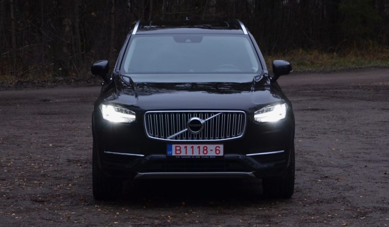 Tikko ievests. 2016. gada modelis. Volvo Xc90 Inscription T8 Twin Engine Awd. Benzīns-Elektrība. 7 sēdvietas. full