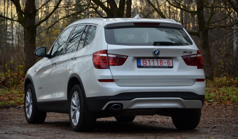 Tikko ievests-BMW X3 X-Drive ar 2.0D B47 (140Kw-190Z/s). Dīzeļa dzinēju un automātisko ātrumkārbu. Krāsa-Baltā pērle full