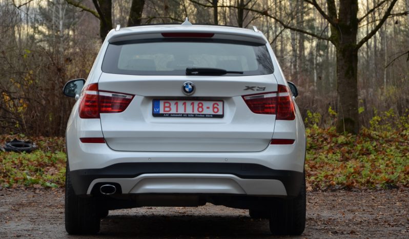 Tikko ievests-BMW X3 X-Drive ar 2.0D B47 (140Kw-190Z/s). Dīzeļa dzinēju un automātisko ātrumkārbu. Krāsa-Baltā pērle full