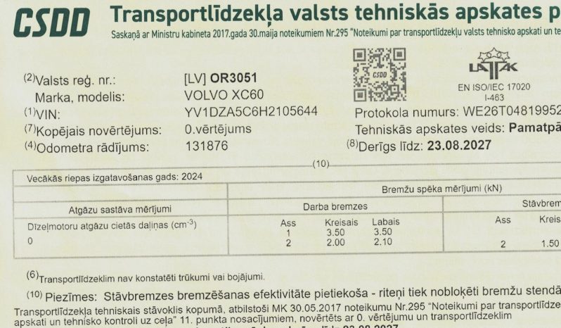 Tikko ievests. Volvo XC 60 Summum 2.4 D4 (140kw-190z/s) Dīzelis Awd (4×4) Pilnpiedziņa ar automātisko ātrumkārbu. full