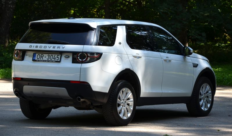Tikko ievests- Land Rover Discovery Sport 2.2 Sd4 Hse(140Kw-190Z/s) Dīzelis 4Wd Pilnpiedziņa ar automātisko ātrumkārbu. full