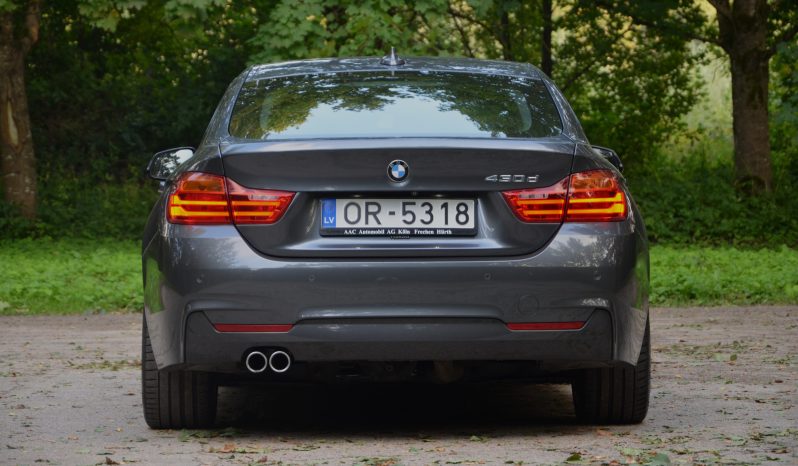 Tikko ievests. BMW Gran Coupe M-Sportpaket 430D Rwd (190 kw-258 z/s) Dīzelis ar Automātisko ātrumkārbu. full